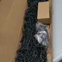 Flacchi Christmas Outdoor Star String Lights - Pole Set with Remote, Multiple Lighting Modes, Timer, and Waterproof Feature (Warm White, 10FT/404LED)