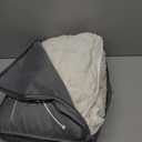 Super Soft Luxury Fleece Sherpa Weighted Blanket 15 lbs for Adults, Turtle Shell Fuzzy Cozy Warm Weighted Throw for Winter, Ceramic Beads Washable Heavy Blankets for Couch Bed, Cream White, 60"x80"