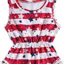 Ahegao 3-6 Months Baby Floral Romper Toddlers Outfits Infant Playsuits