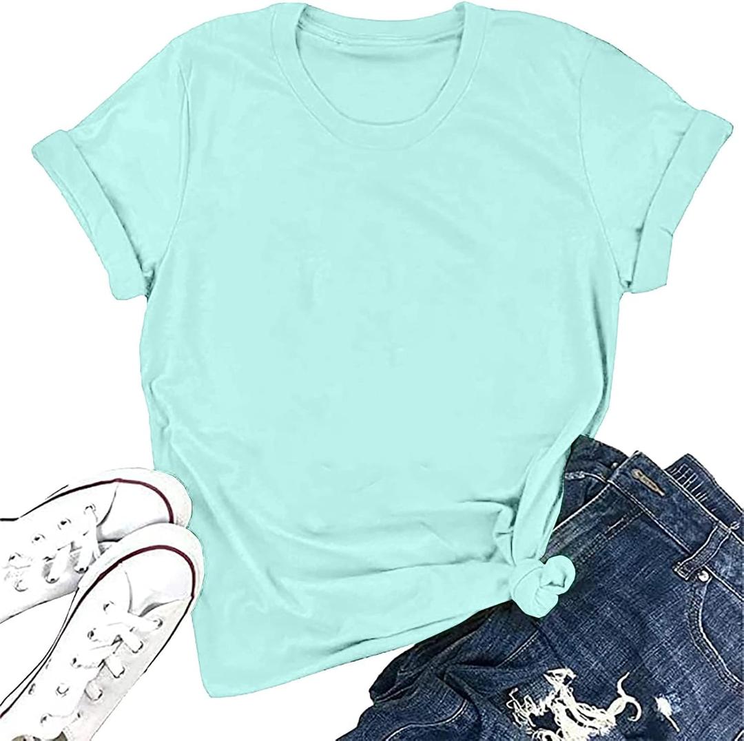 Easter Teacher Shirt Women Teacher of The Most Awesome Peeps Shirt Cute Easter Day Peeps T-Shirt (Blue, L)