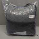 Amearea Modern Soft Hallway Runner Rug, 2x6 Feet Washable Runner Rugs for Hallway, Black Fluffy Rug Bedroom Bedside Rugs, Non Slip Memory Foam Rug Carpet for Entrance Kitchen Living Room Decor