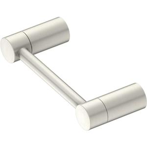 Modern Wall-Mounted Toilet Paper Holder | Unique Round Design for Mega Rolls | Perfect for Bathroom or Washroom (Brushed Nickel, Toilet Paper Holder) Modern Wall-Mounted Toilet Paper Holder | Unique Round Design for Mega Rolls | Perfect for Bathroom or Washroom (Brushed Nickel, Toilet Paper Holder)