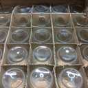 50 Set 6.8 oz Party Favor Glass Jars with Cork Lid Candy Containers