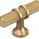 10 Pack Champagne Bronze Knurled Cabinet Knobs for Dresser Kitchen Knobs for Cabinets Champagne Gold Cabinet Pulls Hardware CK0027