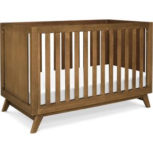 Davinci Otto 3-in-1 Convertible Baby Crib with Toddler Bed & Daybed Conversion, Durable & Easy to Assemble - GREENGUARD Gold Certified with 4 Adjustable Mattress Heights - Walnut