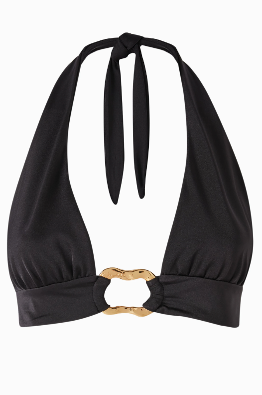 Milumia Women Sexy Backless Bodysuits Scoop Neck Open Back Night Out Club Bodysuit Tops (Medium, Black)