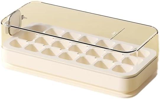 Ice Cube Trays, Large Capacity, Safety and Health, 21 PCS Ice Cube Trays, Detachable cleaning, Easy Release, Sealing to prevent cross contamination, BPA Free, For Making Cubes Quickly (White)