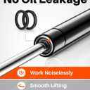 23 Inch 100 Lb Gas Lift Struts for Heavy Lid, Rv Storage Bed Lift Heavy Duty Shock, Gas Piston Lift Mechanism Gas Spring Kit with Mounting Brackets, Fit 80-110lbs Prop 2pack