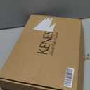 KENES Matte Black Centerset Bathroom Faucet with Pull Down Sprayer, 4 Inch 2 Handle Pull Out Bathroom Faucet 3 Hole, Bathroom Sink Faucet with Pop Up Drain & Supply Lines LJ-9059A-2