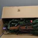 YITAHOME Pre-Lit Aspen Fir Artificial Christmas Tree 7.5ft with Remote, Layered Christmas Tree with Crystal Decorations, Noble Holiday Decor with 1319 PE & PVC Mixed Branch Tips, 700 Lights, Green