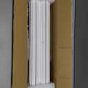 Mahjong Racks with Pushers, White Wooden American Mahjong Tile Pushers and Racks Set of 4, with White Printed Mahjong Racks Drawstring Bag, Mahjong Accessories (19.68 Inches), 19.68 x 2.55 x 1.06 inches