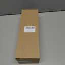 Artificial Flower 3-in-1 Set Hollow Vase with 4 Faux Lavenders 14oz Nano Mineral Crystal Beads Odor Absorber & Decorative Floral Arrangements for Indoor Bedroom Washroom, Purple White