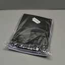 4-Pack Plastic Clipboards, Assorted Colors Clipoard with Low Profile Clip, Clip Boards for Students, Teachers, Doctors, Nurses, 12.3 x 8.8 Inch