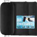 Boat Fender Covers, Boat Bumper Covers for Center Rope Tube Style Fenders, Several Size Marine Fender Covers (Boat Fender Not Included) (8 * 22")