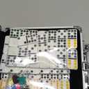 Spin Master Games, Mexican Train Dominoes Set in Aluminum Carry Case, Includes Colorful Trains for Fun-Filled Family Game Night, for Kids & Family, 2-8 Players, for Ages 8 & Up