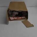 Norme 24 Pcs Glass Spray Bottles with Funnels and Labels 8 oz Refillable Cosmetic Empty Spray Containers with Trigger Squirt Containers for Essential Oil Cleaning Solutions(Brown)