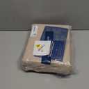 Bedsure 100% Washed Cotton Duvet Cover King Size - Frosted Almond Minimalist Bedding Set Linen Like - PureWoven Plain Simple & Soft Comforter Cover for All Seasons (Frosted Almond, King, 104"x90")