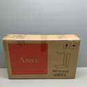 Small Side End Table New C Table Narrow Round Bed Sofa Couch Coffee Dinner Table for Snack Drink TV Tray, Slim Gold Rustic End Table Modern Simplicity, Metal and Wood - 24 Inch (Wood)