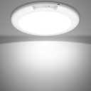Yurnero Rechargeable Motion Sensor Ceiling Light with Remote - 8000mAh Magnetic Wireless LED Ceiling Light with Remote Battery Powered for Closet Shower Stairs Shed Hallway Porch Patio ect