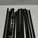 Adjustable Over The Table Rod Stand with Clamps, 47"-100" Length, Suitable For Multi Table Size, Metal Balloon Table Arch Decoration for Wedding, Party, Birthday, Halloween, Christmas Supplies.