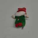 TY Beanie Boo Regular 15 cm Gnolan Gnome Green Xmas 2023 and TY Beanie Boo GNEWMAN - Christmas Gnome with Hat - 6"