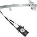 JC Whitney Window Regulator Compatible with 1997-2005 Buick Century, 1997-2004 Regal, 1998-2002 Oldsmobile Intrigue Front, Driver Side GM1350129 JRBB462902