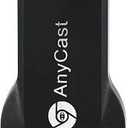 SmartSee Anycast HD Wireless Display Adapter WiFi 1080P Mobile Screen Mirroring Receiver Dongle for iPhone Mac iOS Android to TV Projector Support Miracast Airplay DLNA