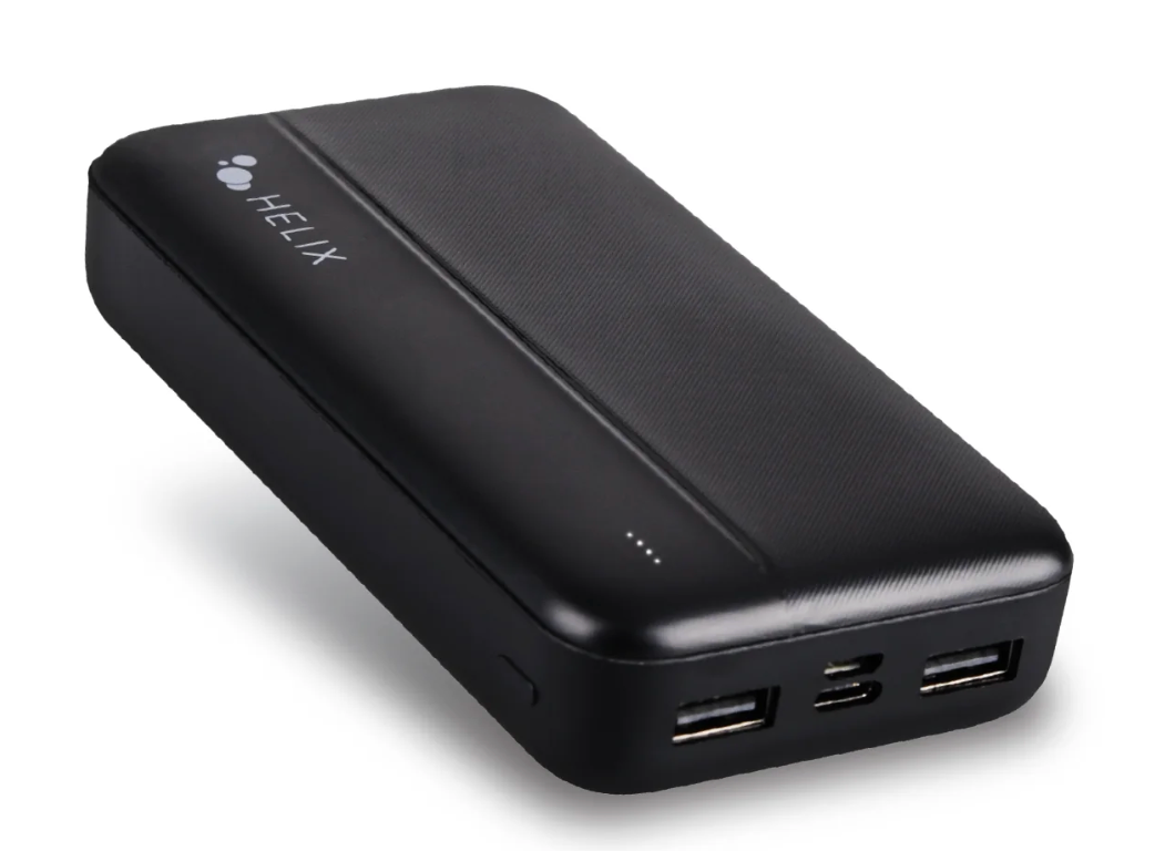 HELIX TurboVolt+ 10,000 mAh Power Bank USB-C & USB-A Ports