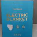 Hansleep Heated Blanket Electric Blanket Twin, Heating Blanket with 9 Heating Levels and 10-Hour Timer Auto Shut Off, Washable Soft Warm Winter Blanket, 62 x 84 Inches, Green