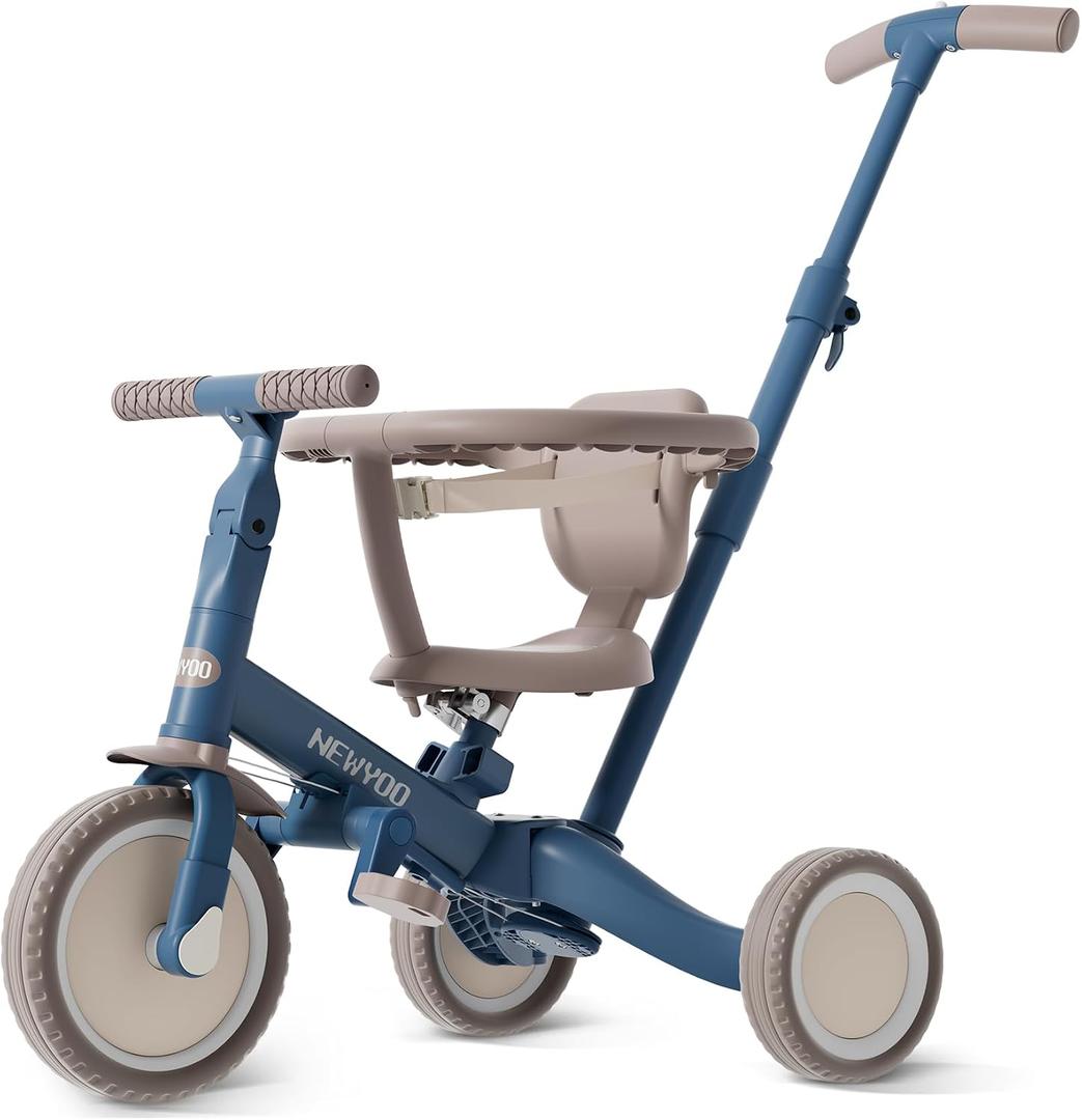 newyoo TR008 5-in-1 Tricycle for Toddlers 1-3, Toddler Bike, Birthday Gifts