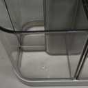 Stackable Caddy Organizer with Handle, Transparent Portable Desk Caddy for Art Craft Supplies, Office, Stationery, Pen Pencil Holder, Kitchen, Utensil, Makeup Organizer (Beige)