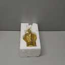 Gold Middle Finger Gifts,Gesture Statues and Sculptures,Home Dcor Accent,Finger Classic Knick Knacks for Shelves,Desk,Entryway,Tv Stand,Mantel,Coffee Table,Centerpiece Table Decorations for Men