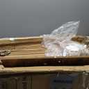 OLIXIS Computer Desk 31 Inch Home Office Desks for Small Spaces, Gaming Writing Study Work Table with Storage Bag for Bedroom, Rustic Brown