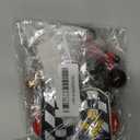 27 PCS Racing car cake decor Race Car Cake Topper Cars Cake Topper Car Birthday Party Decoration (red)