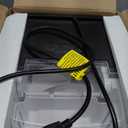 DUMOS Countertop Ice Maker with Handle, 26lbs/24H Portable Ice Machine, 9 Bullet Ice Cubes Ready in 6 Mins, Self-Cleaning, Quiet Compact Ice Maker for Home, Kitchen, RV, Camping, Black