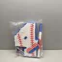 HyDren Baseball Piñata Baseball Party Decorations Number Piñata with Bat, Blindfold and Confetti, 16 Inch Sports Themed Birthday Party Supplies for Celebration Events(Number 4)