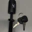 Heininger Black 5/8" Diameter Pin 6001 Advantage Threaded Receiver Trailer Hitch Lock Designed Products