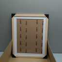 HLiWEGNS Oak 14x18 Frame - Single Frame - Rustic Woodgrain 14 x 18 Poster Frame for Pictures 12x16 with Mat or 14x18 Picture Frame Without Mat for Wall Gallery Display - Ideal Christmas Day
