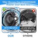Upgraded MDS65736902 Washer Door Boot Gasket Seal Compatible with Kenmore LG Washer Door Seal WM3770HVA MDS64178701 79641373210 79641373211 Washing Machine Door Boot Seal Parts