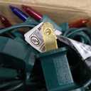 PREXTEX Christmas String Lights with Green Wire - 100 Count, 20 Ft Multicolored Christmas Tree Lights for Xmas Decorations Indoor and Outdoor - Incandescent String Light for Patios, Fences, Holidays