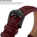 WFEAGL Leather Bands Compatible with Apple Watch Band 42mm(Series 3 2 1) 44mm 45mm 46mm 49mm Women, Top Grain Leather Strap Slim Thin Replacement Wristband for iWatch Ultra SE 3 2 1 Series 11 10 9 8 7 6 5 4 3 2 1