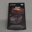 Cell Phone Stand with Wireless Bluetooth Speaker and Anti-Slip Base HD Surround Sound Perfect for Home and Outdoors with Bluetooth Speaker for Desk Compatible with iPhone/ipad/Samsung Galaxy