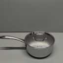 Duxtop Whole-Clad Tri-Ply Stainless Steel Saucepan with Lid, 3 Quart, Kitchen Induction Cookware