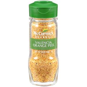 McCormick Gourmet Valencia Orange Peel, 1.5 oz Best By: Oct 11/25