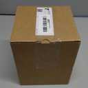 Salt and Pepper Bowls, 10 oz Salt Cellar with Lid, Stacked Ceramic Salt Pepper Container with Acacia Wood Lid, Salt Box for Countertop, Black and White Kitchen Decor, Set of 2