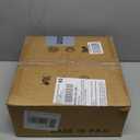 13 Inchs Low Profile Ceiling Fans with Lights with Remote Dimmable 36W 3000-6000K LED Fan with Light,Modern Silent Ceiling Fans Flush Mount for Bedroom Living Room (Wooden+Black)