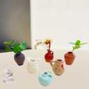 2025 New fridges Magnet Flower Magnet for Fridgevase Magnets for Fridgemini vase Magnets for Fridgemini Bud vases MagneticTiny vases (12PCS)