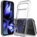 Compatible with Pixel 10 Pro XL Case, [Anti-Yellowing] Ultra Thin Slim Shockproof Crystal Clear Cases Soft TPU Cover Full Protective Bumper Phone Case for Google Pixel 10 Pro XL