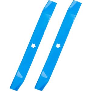 AEagle 42 inch Deck Mower Mulching Blades 532138971 for Husqvarna YTH18542 for Craftsman LT1000 LT2000 T110 YT3000 for Poulan PP19A42 for AYP 138498 134149 138971, 5 Point Star (Blue)