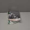 BLENCOT Women Tops Color Block Crewneck Casual Oversized Tshirts Knit Summer Tees Blouse S-2XL (Medium, Black Khaki)